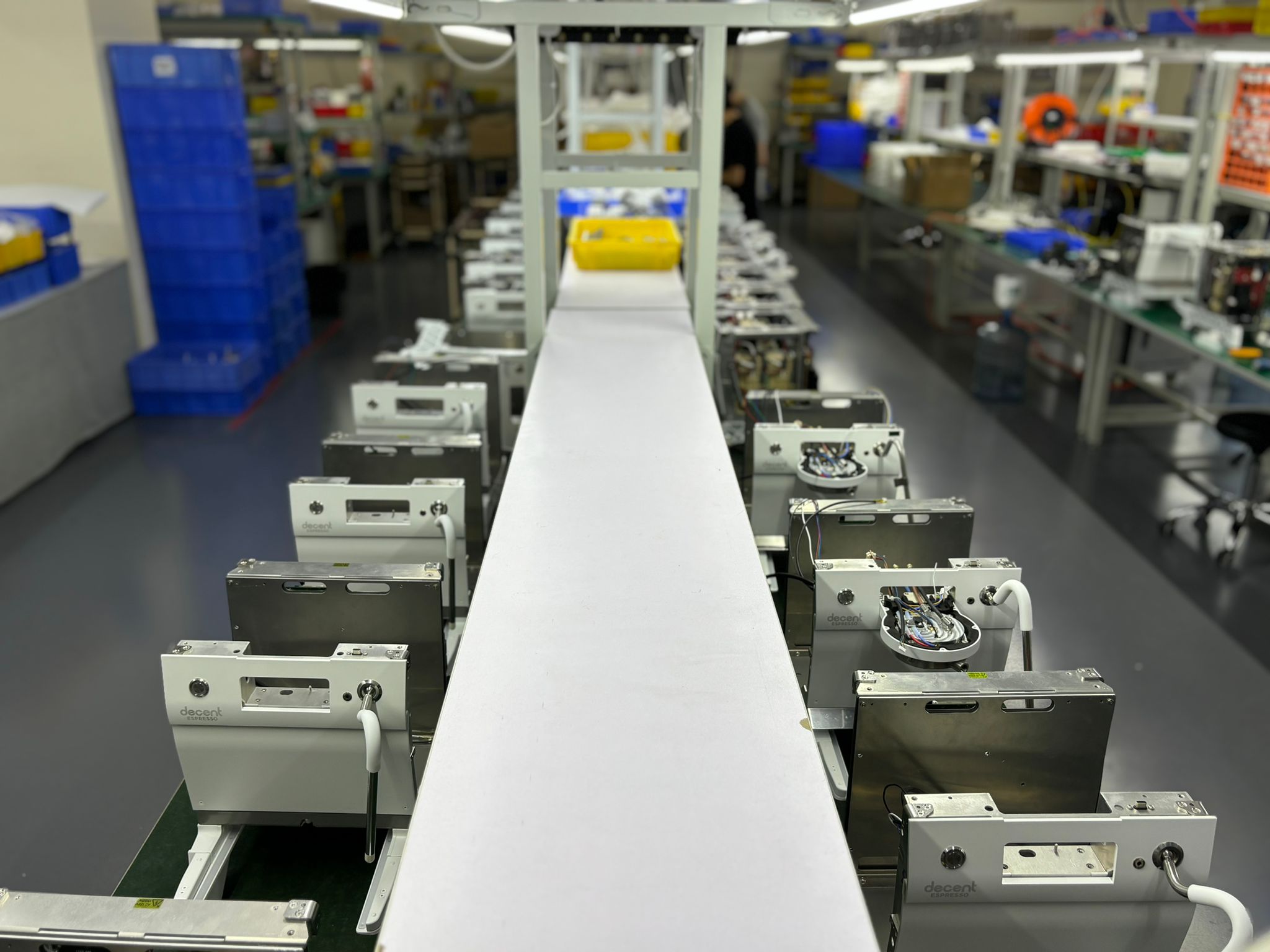 Bengle espresso machine production line