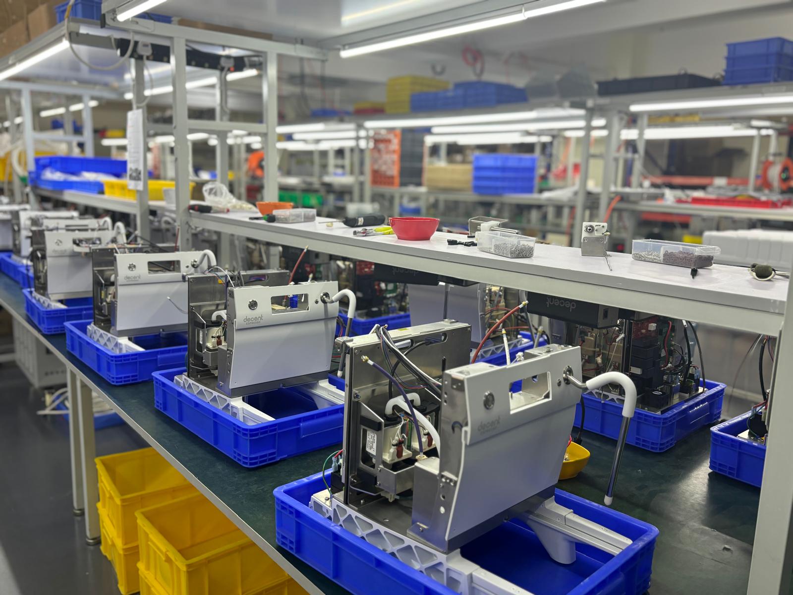 Bengle espresso machine production line